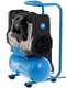 ABAC START SILENT OS7P - Compressore aria elettrico monofase silenziato, oil-less - Motore 0.75 HP - 6 lt