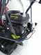 GeoTech Pro BMS155 LE - Biotrituratore semovente a cingoli su motocarriola - motore 6,5/15 HP - cassone Dumper
