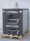 Forno a legna da incasso Medius 80 Inc in acciaio - Ventilato