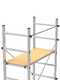 OUTLET - PICCOLI DIFETTI ESTETICI - Marchetti Minio - Trabattello in alluminio - Base 80cm - Compatto e portatile - Altezza 1,52m