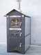 OUTLET - DIFETTI ESTETICI - Forno a legna da esterno Medius Plus 100 EXT in acciaio - Ventilato con tetto in INOX