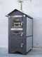 OUTLET - DIFETTI ESTETICI - Forno a legna da esterno Medius Plus 100 EXT in acciaio - Ventilato con tetto in INOX
