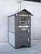 OUTLET - DIFETTI ESTETICI - Forno a legna da esterno Medius Plus 100 EXT in acciaio - Ventilato con tetto in INOX