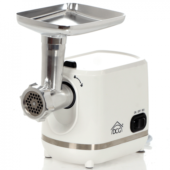 DCG FW2695 - Tritacarne elettrico lame inox con motore elettrico - 220 V