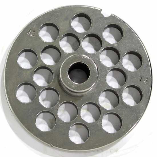 TC 32 foro 14 mm Trafila Reber - Piastra per tritacarne - diametro trafila 99 mm