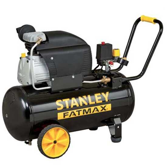 Stanley Fatmax D251/10/50S - Compressore aria elettrico monofase - Motore 2.5 HP - 50 lt 