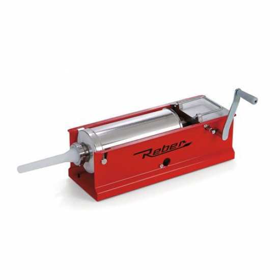 Reber 8950 N Rosso - Insaccatrice manuale 5 Kg - 2 velocità