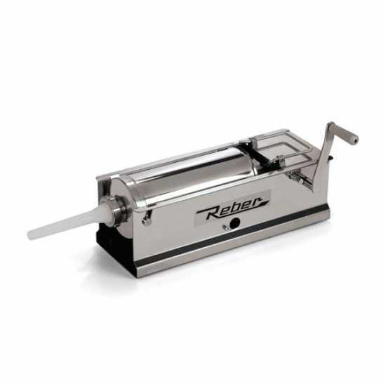 Reber 8960 N INOX - Insaccatrice manuale per salumi 5 Kg - 2 Velocità