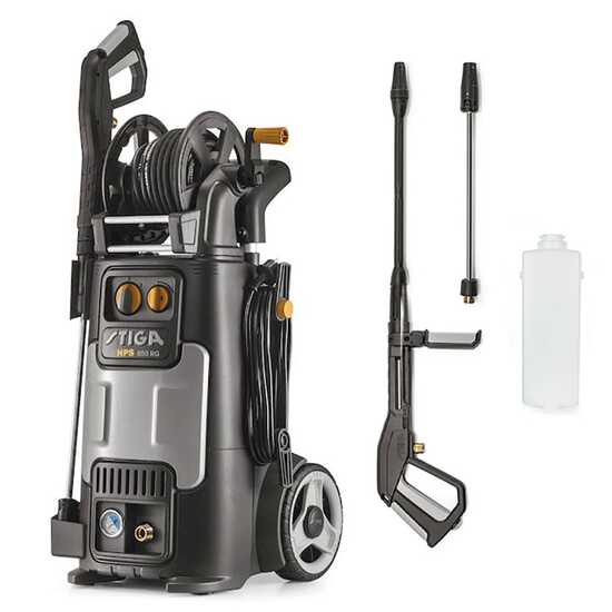 Stiga HPS 550 R - Idropulitrice ad acqua fredda compatta semiprofessionale - 150 bar - 520 l/h