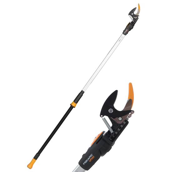 Fiskars UPX82 - Forbicione da potatura professionale - asta fissa 158cm - Ø 32 mm - svettatoio
