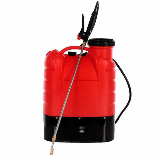 Ausonia - Pompa irroratrice spalleggiata a batteria - 16L - 5 bar