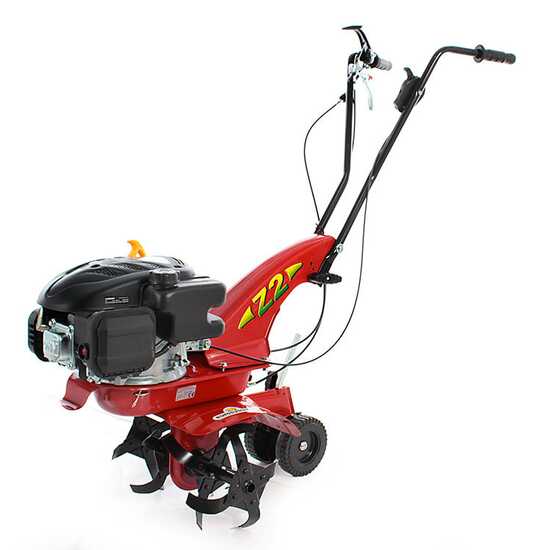 Eurosystems Z2 RM - Motozappa a benzina 4 HP - Motore Loncin 123 T