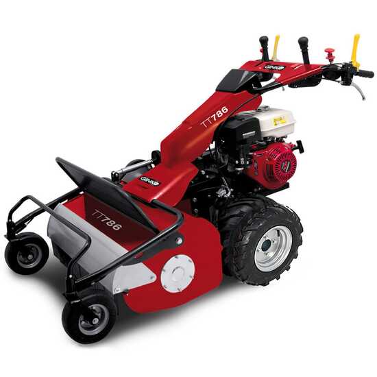 Ginko-MGM TT 786 - Trinciaerba professionale a martelli - Honda GX 270