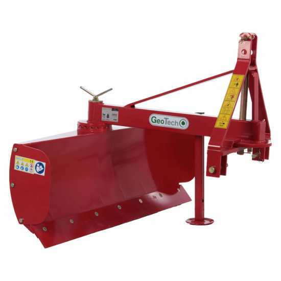 GeoTech DL140 - Lama livellatrice per trattore a rotazione semplice 360&deg; e braccio orientabile