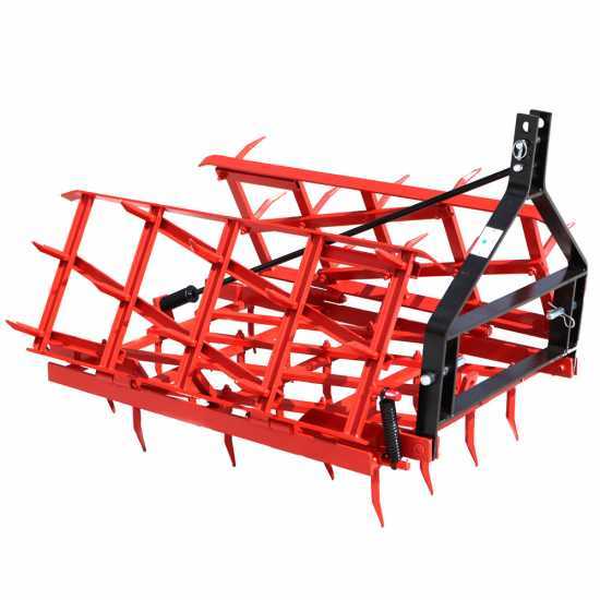Erpice a denti fissi EPL40 - Serie leggera - Portato/Trainato - 40 denti richiudibile - 200cm