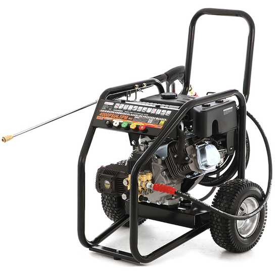 GeoTech Pro PWP 17/275 ZW Idropulitrice a scoppio - 275 bar - Motore Loncin a benzina 420cc