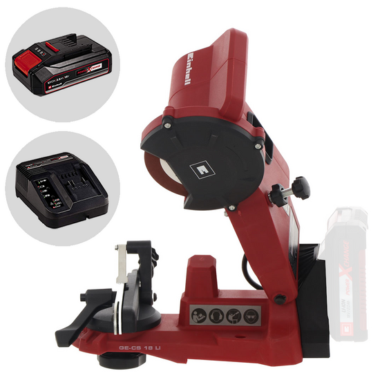 Einhell GE-CS 18 Li - Affilatore a batteria per catene motoseghe - 2.5Ah 18V