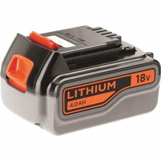 Batteria aggiuntiva per prodotti Black &amp; Decker 18V - 4 Ah