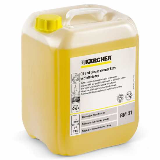 Detergente sgrassante per Olio e Grasso RM 31 ASF eco!efficiency - per idropulitrici Karcher