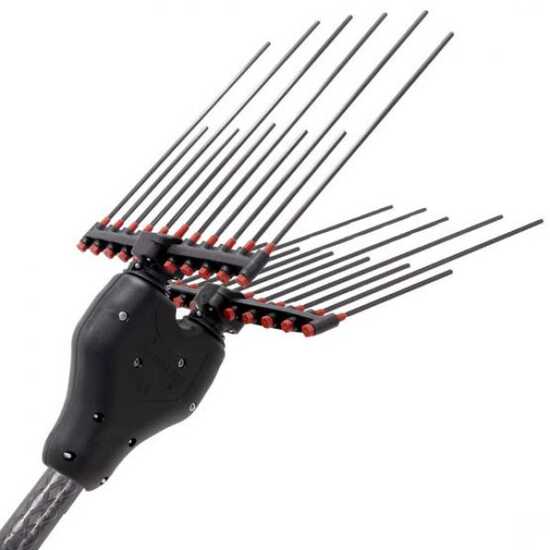 Castellari Tornado Carbon L V3 - Abbacchiatore elettrico batteria 12V - Asta in carbonio - 230/330 cm