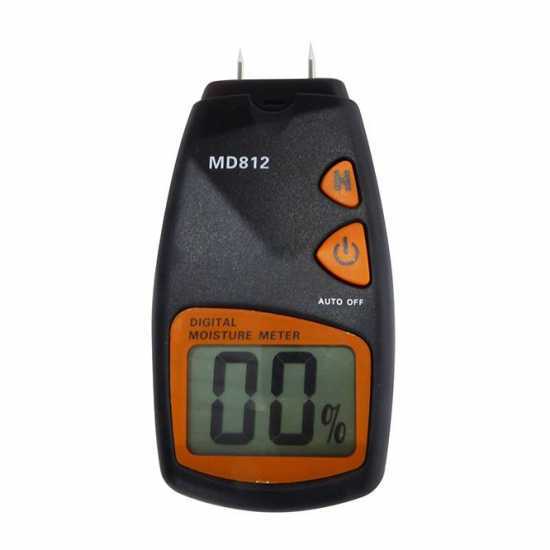 Igrometro hobbistico GeoTech MD 812 - tester misuratore per umidità e temperatura del legno