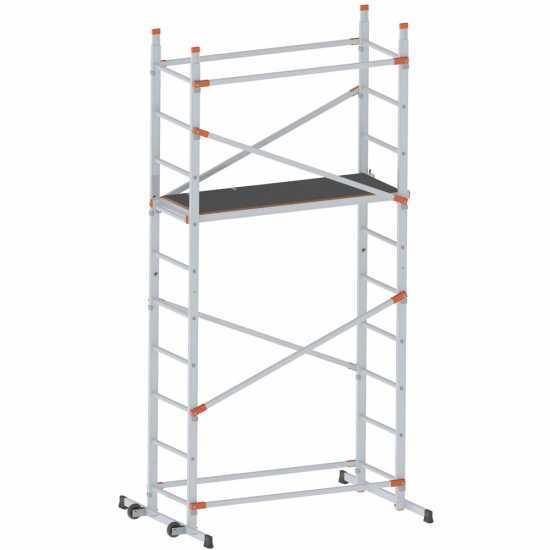 Gierre Fast&lock 400 - Trabattello mobile in alluminio - Altezza 3 m