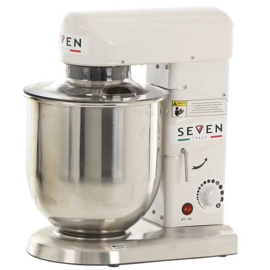 Seven Italy FP110 - Impastatrice planetaria - Vasca INOX 10 litri - Multi attrezzo