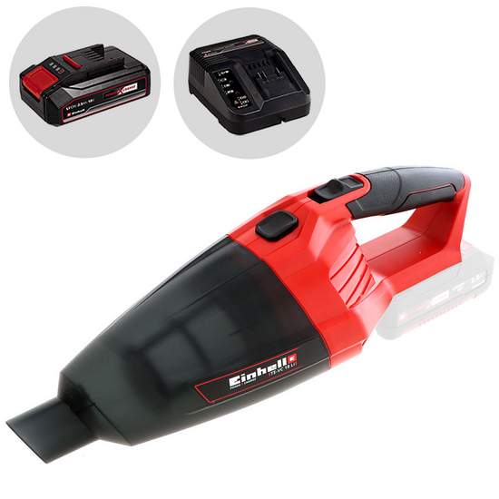 Einhell TE-VC 18 Li - Aspirapolvere a batteria portatile - 18V 2.5Ah
