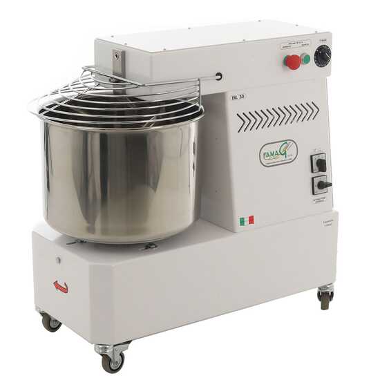 Famag IM 30/400 2 Velocità - Impastatrice a spirale 25 Kg trifase