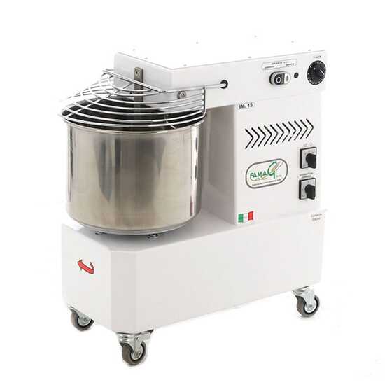 Famag IM 15/400 New 2 Velocità - Impastatrice a spirale 12 Kg trifase