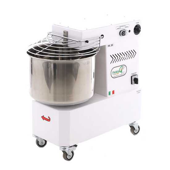 Famag IM 20/230 New 1 Velocità - Impastatrice a spirale 18 Kg