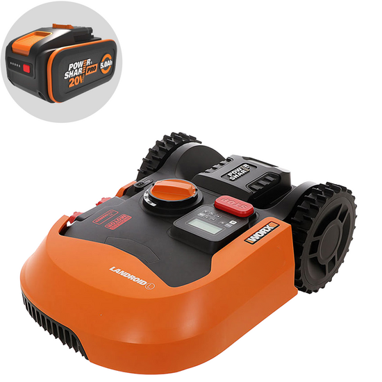 Worx Landroid L WR155E - Robot rasaerba - Con perimetro - Batteria al litio - L2000