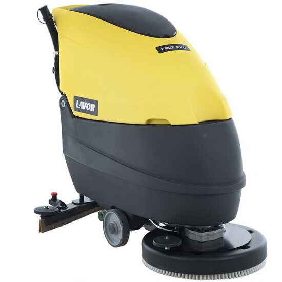 Lavor L5 50B - Lavapavimenti a batteria senza fili - 3 in 1: lava, asciuga e aspira