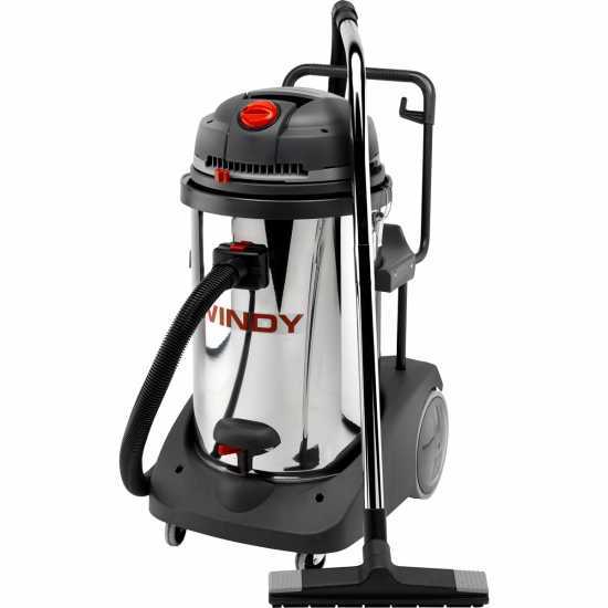 Lavor Windy 378 IR - Aspirapolvere aspiraliquidi - Fusto INOX ribaltabile