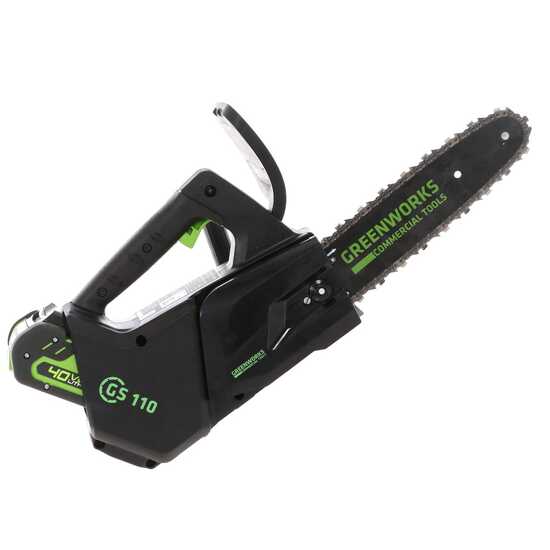 Greenworks GD40TCS - Elettrosega da potatura 40V 2Ah - Lama da 25cm