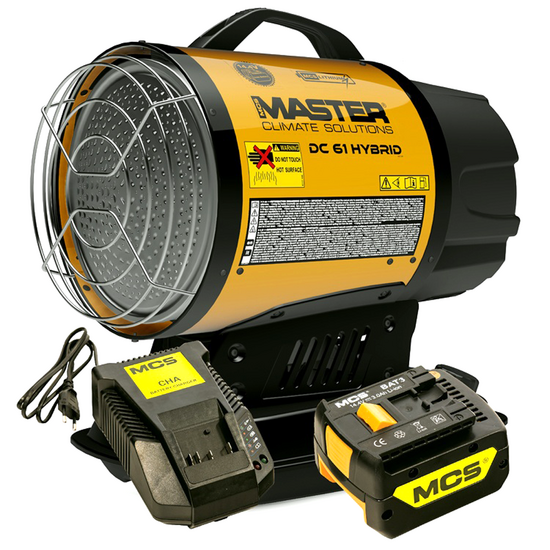 Master DC 61 Hybrid - Generatore di aria calda a gasolio diretto - 17 kw