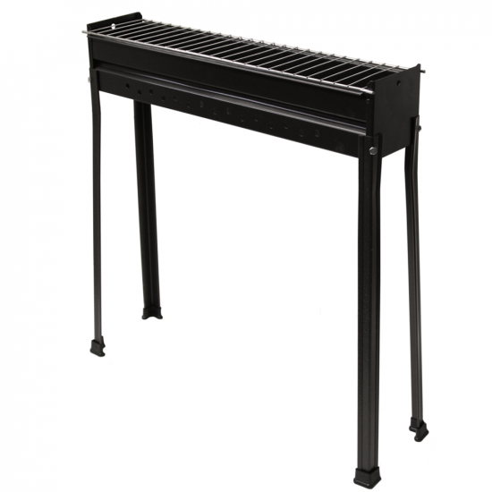 Mille BBQ-80 Classic - Griglia per arrosticini a carbone - 80x15cm