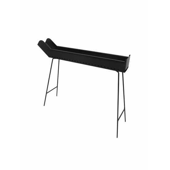 Mille BBQ-60 Go - Griglia per arrosticini a carbone - 60x14cm