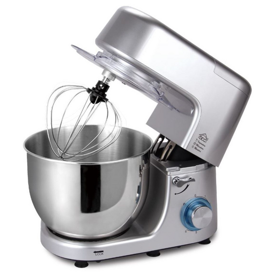 DCG KM1508 - Impastatrice planetaria - Vasca INOX 8 litri - Multi attrezzo a sgancio rapido
