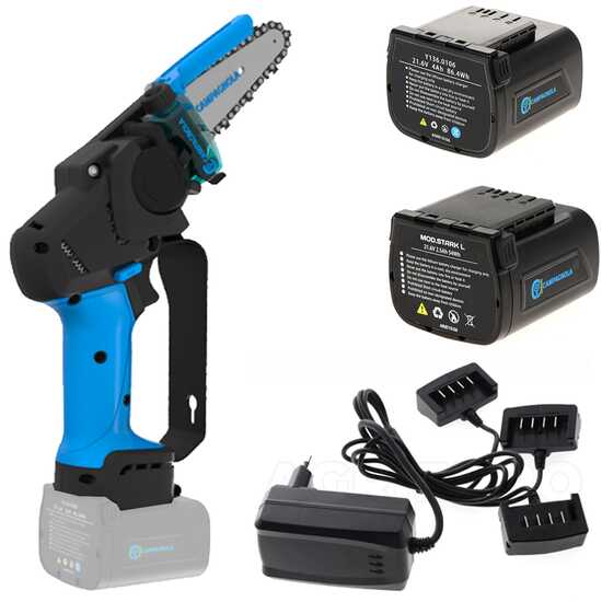 Campagnola T-Rex - Potatore manuale elettrico a batteria - 1 batteria da 4Ah + 1 batteria da 2,5Ah