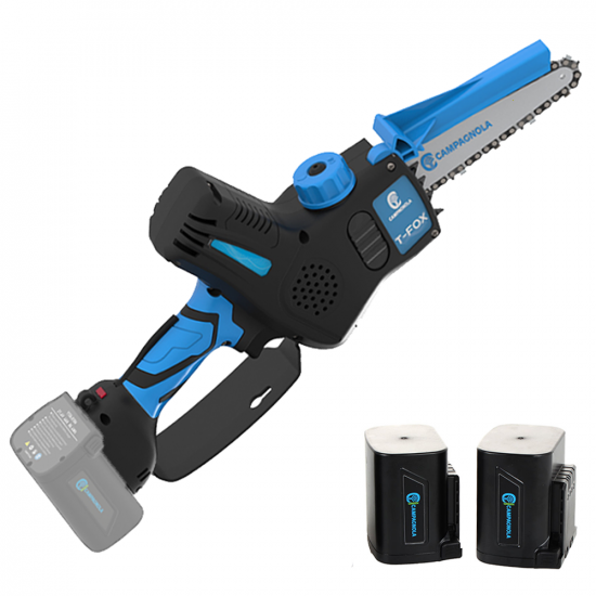 Campagnola T-Fox - Potatore manuale elettrico a batteria - 2 batterie da 21,6V - 4Ah