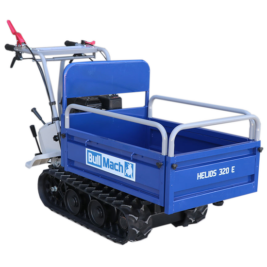 BullMach Helios 320 E - Motocarriola cingolata cassone estensibile 320Kg