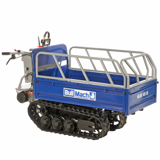 BullMach Helios 450 EB - Motocarriola elettrica estensibile a batteria 60V 20Ah