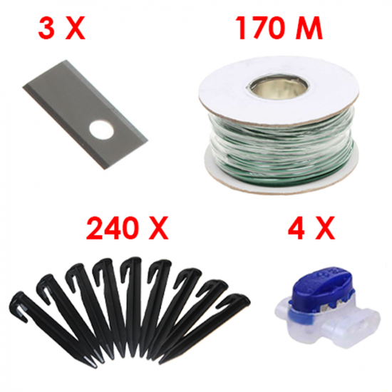 Kit originale Einhell di installazione per superfici di 700 m&sup2;