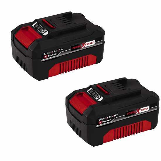 2 Batterie Power X-Change Einhell 18V 4Ah