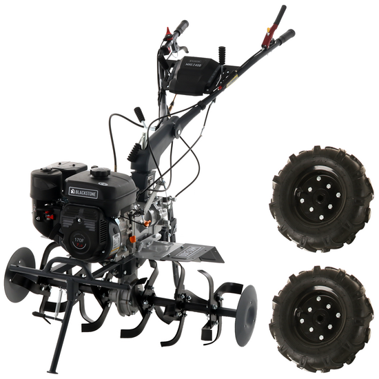 BlackStone MHG 2400 - Motozappa a scoppio a benzina da 212cc - 7 HP