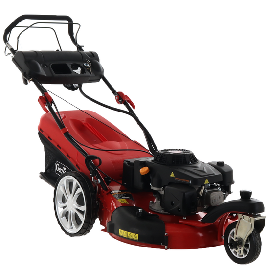 GeoTech Pro S58-3 BMSWGE L225 - Rasaerba a scoppio trazionato - Monoruota pivotante - Avviamento elettrico