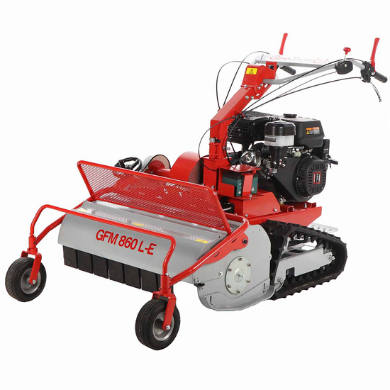GeoTech Pro GFM 860 L-E - Trinciaerba professionale a martelli - Loncin G420FD