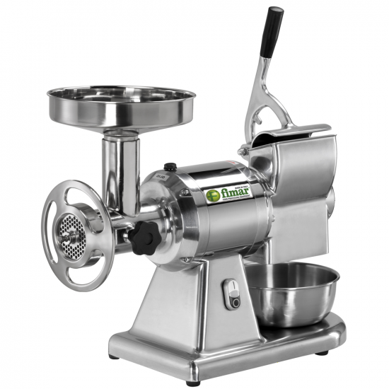Fimar TC22T - Tritacarne elettrico - Con grattugia integrata - Gruppo macinazione in Inox - 400V
