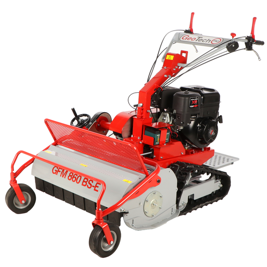 GeoTech Pro GFM 860 BS-E - Trinciaerba professionale a martelli - B&S XR2100